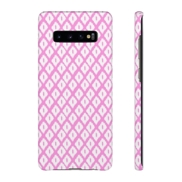 Simple Ikat Pink Phone Case