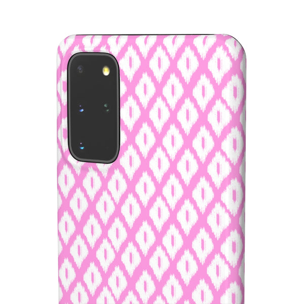 Simple Ikat Pink Phone Case