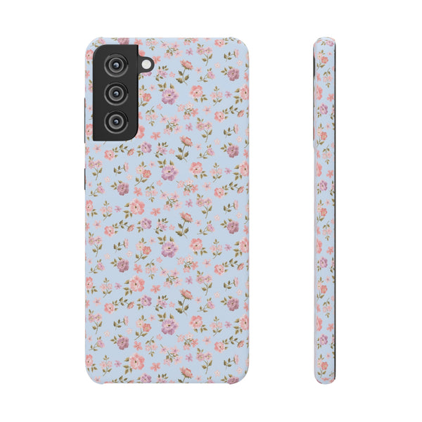 Loveshackfancy Shabby Chic Ditsy Floral Blue Phone Case