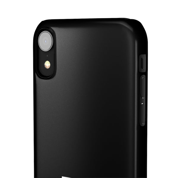 SLEEK Version Pretty Printing X Beautycounter Phone Case Black with White Logo