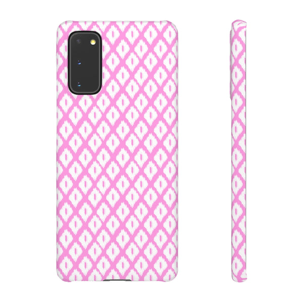 Simple Ikat Pink Phone Case