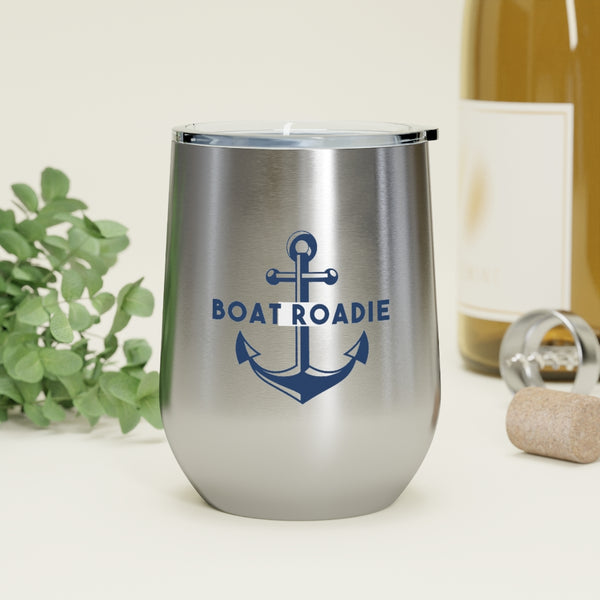 Boat Roadie Cold or Hot Wine, Cocktail Tumbler - perfect for Boat Gift, Dock Party, Yacht Club, Marina events