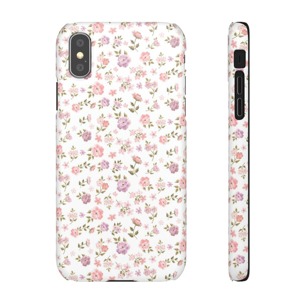 Loveshackfancy Shabby Chic Ditsy Floral Pink Phone Case