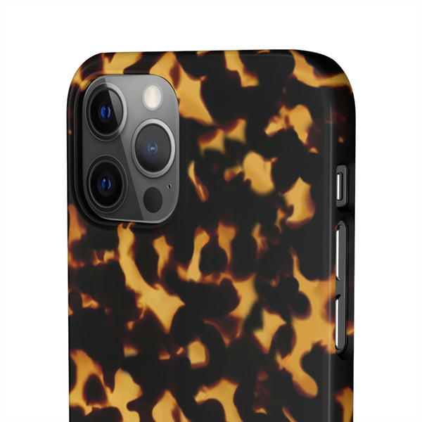 Tortoise Shell Design Phone Case