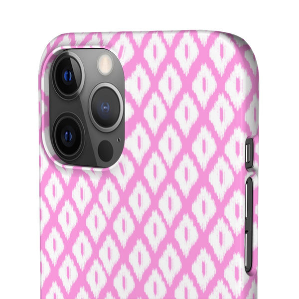 Simple Ikat Pink Phone Case