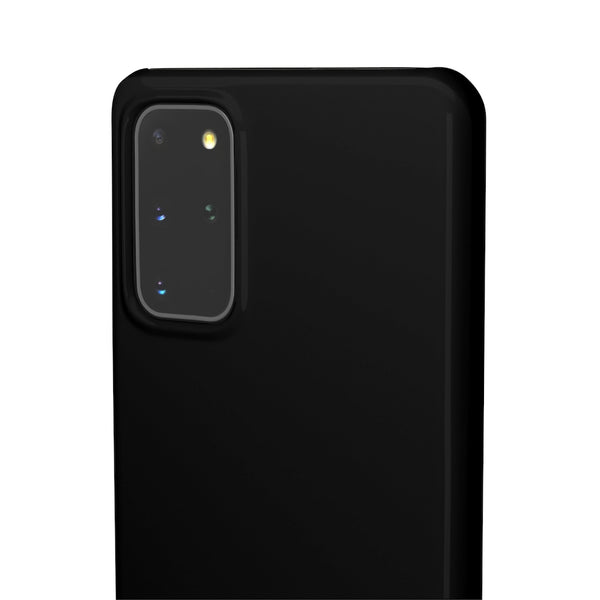 SLEEK Version Pretty Printing X Beautycounter Phone Case Black with White Logo