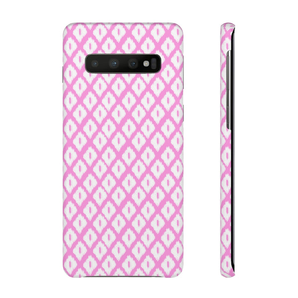 Simple Ikat Pink Phone Case