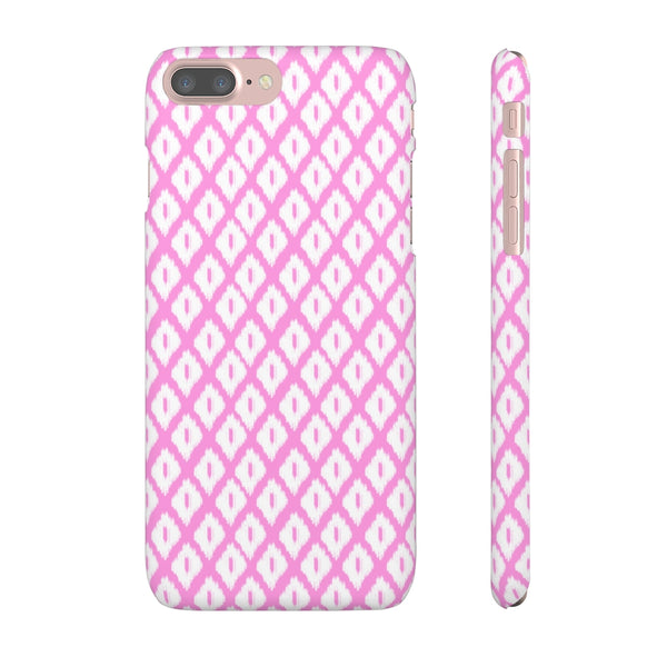 Simple Ikat Pink Phone Case