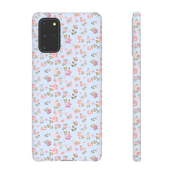 Loveshackfancy Shabby Chic Ditsy Floral Blue Phone Case