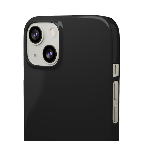 SLEEK Version Pretty Printing X Beautycounter Phone Case Black with White Logo