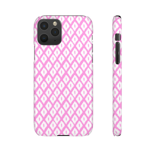 Simple Ikat Pink Phone Case