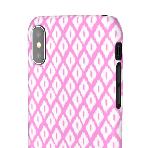 Simple Ikat Pink Phone Case
