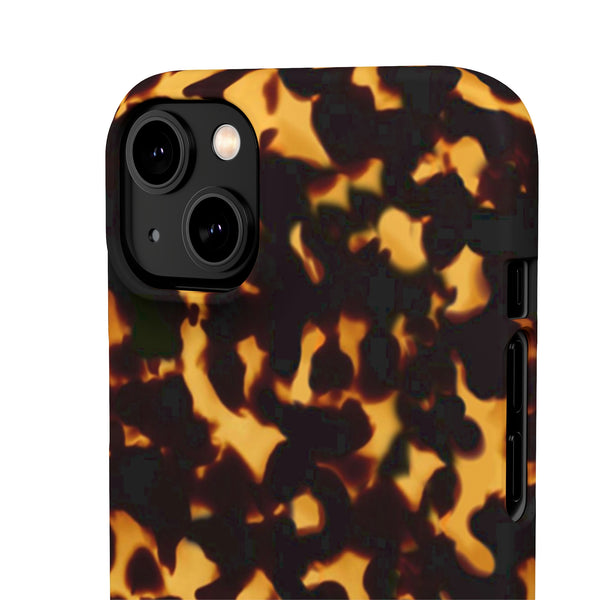 Tortoise Shell Design Phone Case