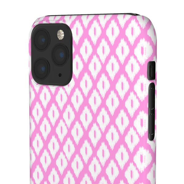 Simple Ikat Pink Phone Case