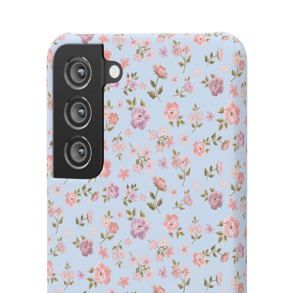 Loveshackfancy Shabby Chic Ditsy Floral Blue Phone Case