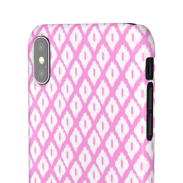 Simple Ikat Pink Phone Case