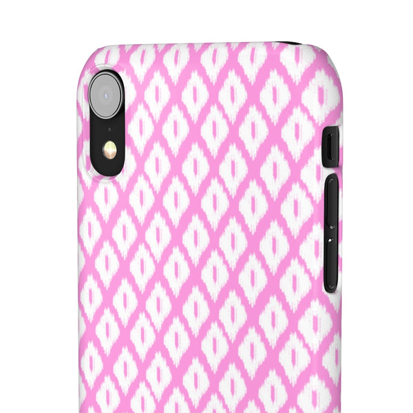 Simple Ikat Pink Phone Case