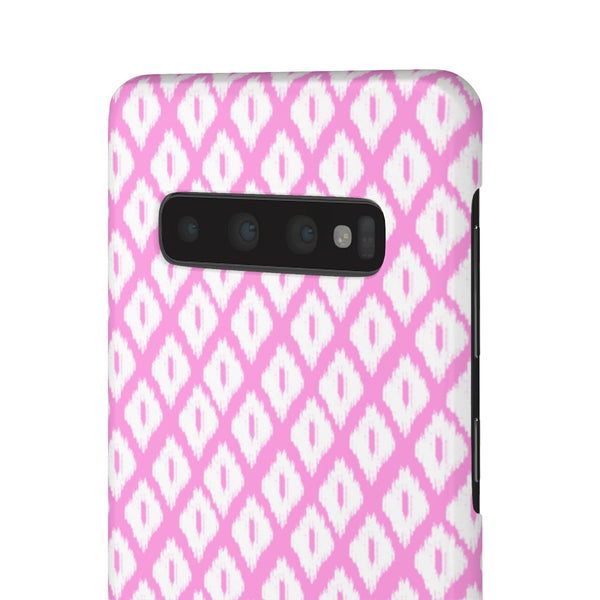 Simple Ikat Pink Phone Case