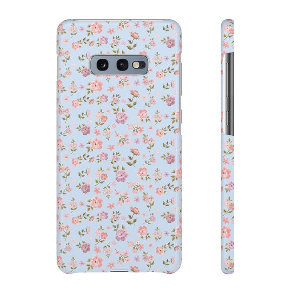 Loveshackfancy Shabby Chic Ditsy Floral Blue Phone Case