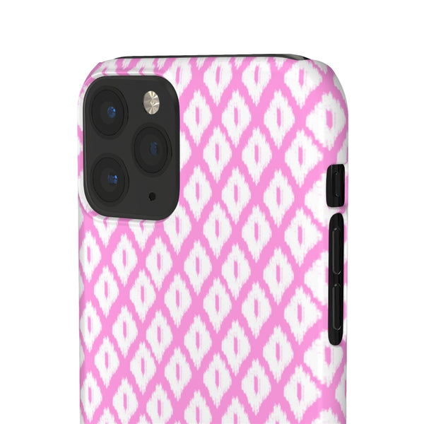 Simple Ikat Pink Phone Case