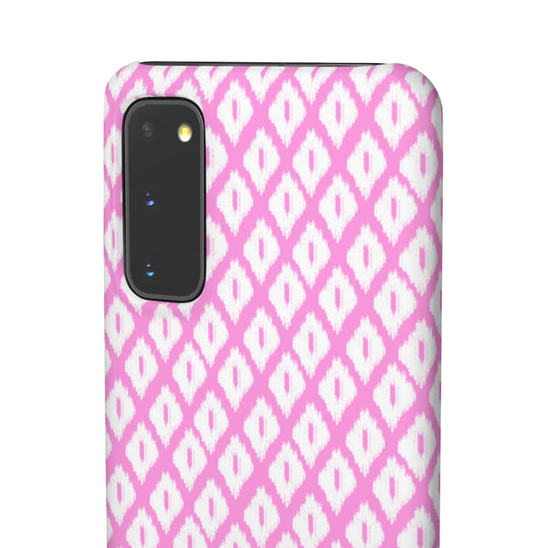 Simple Ikat Pink Phone Case
