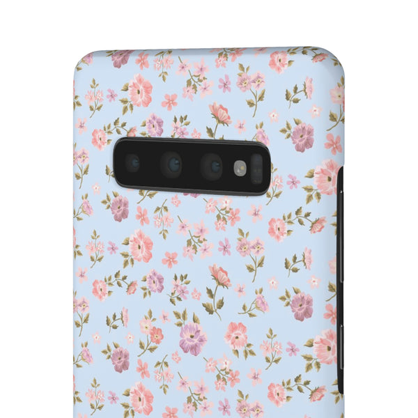 Loveshackfancy Shabby Chic Ditsy Floral Blue Phone Case