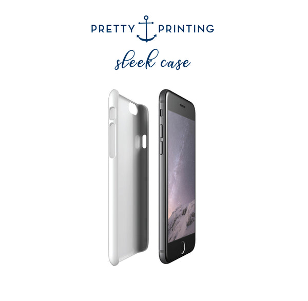Phone Case - Chinoiserie Toile Blue + White
