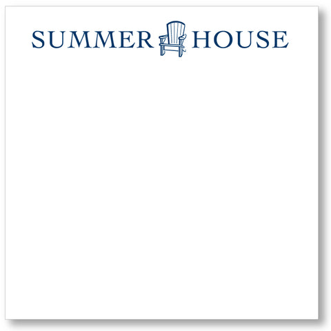 Square Notepad - Summer House