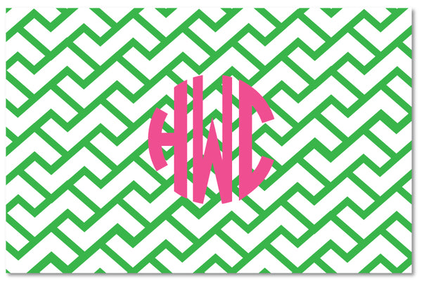 Cutting Board - Woven Green