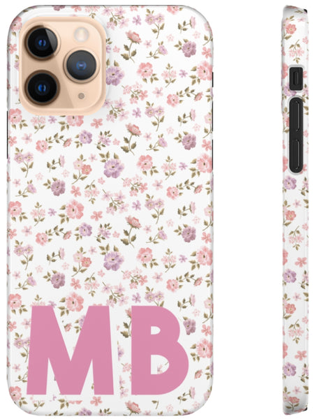 Phone Case - Preppy Floral White