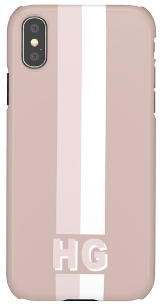 Phone Case - Blush Racing Stripe