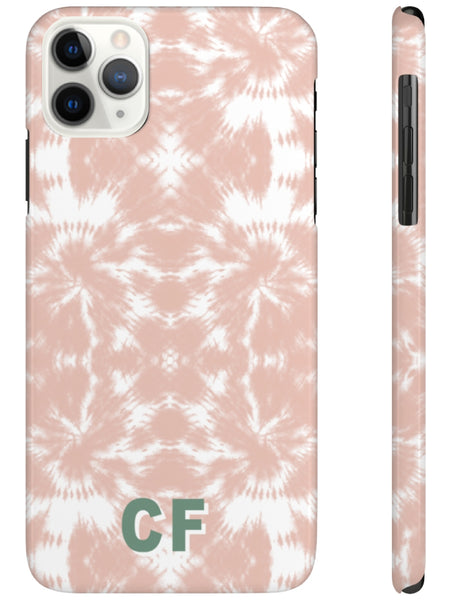 Phone Case - Shibori Tie Dye Blush