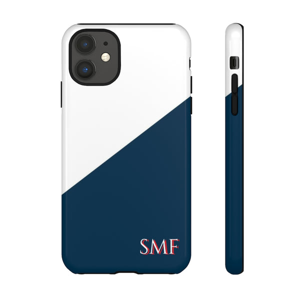 Phone Case - Nautical Flag White with Color Option