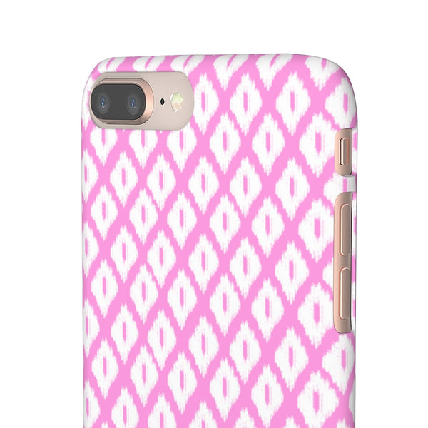 Simple Ikat Pink Phone Case