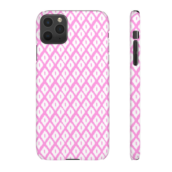 Simple Ikat Pink Phone Case