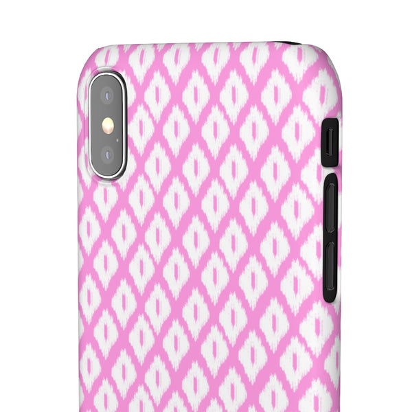Simple Ikat Pink Phone Case