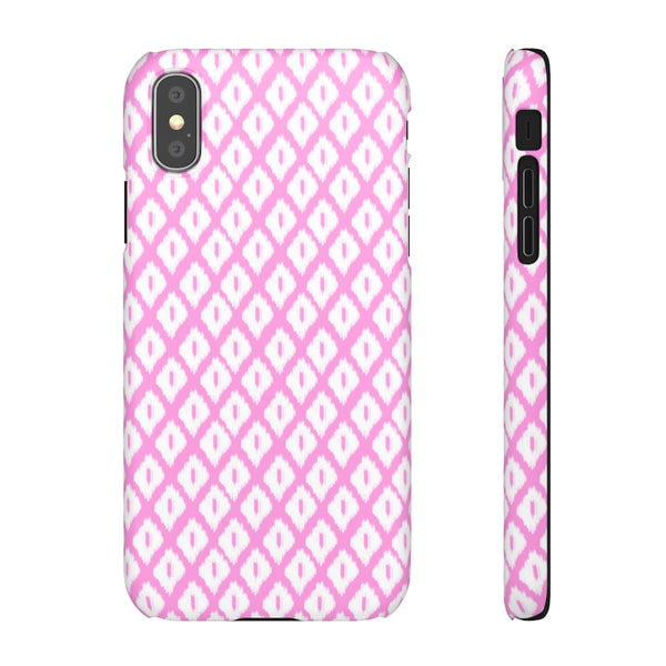 Simple Ikat Pink Phone Case
