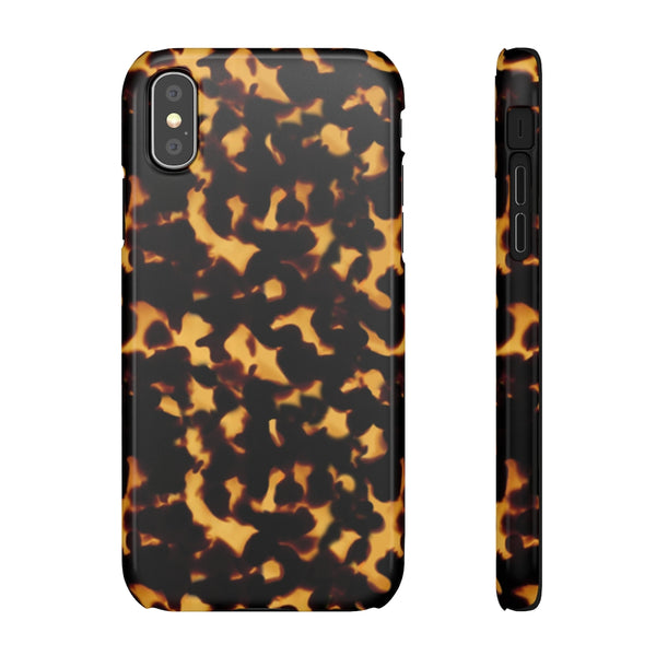 SLEEK Version Classic Pretty Printing x Beautycounter Tortoise Phone Case