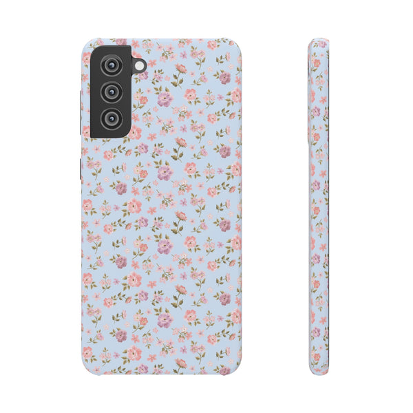 Loveshackfancy Shabby Chic Ditsy Floral Blue Phone Case