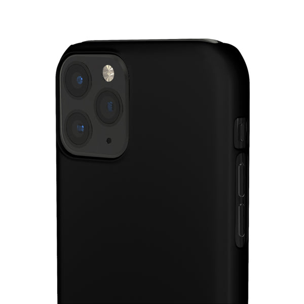 SLEEK Version Pretty Printing X Beautycounter Phone Case Black with White Logo