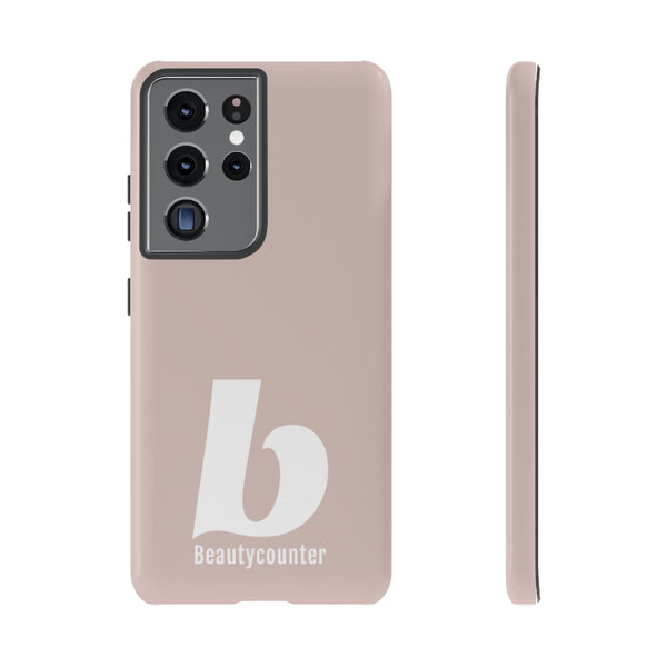 TOUGH Version Pretty Printing X Beautycounter Limited Edition Case Blush with White logo