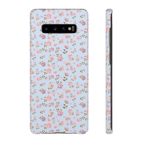 Loveshackfancy Shabby Chic Ditsy Floral Blue Phone Case