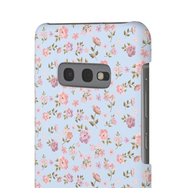 Loveshackfancy Shabby Chic Ditsy Floral Blue Phone Case