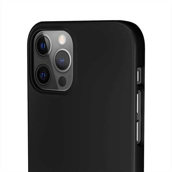 SLEEK Version Pretty Printing X Beautycounter Phone Case Black with White Logo