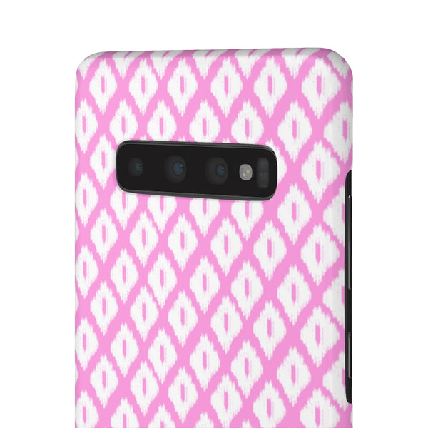 Simple Ikat Pink Phone Case