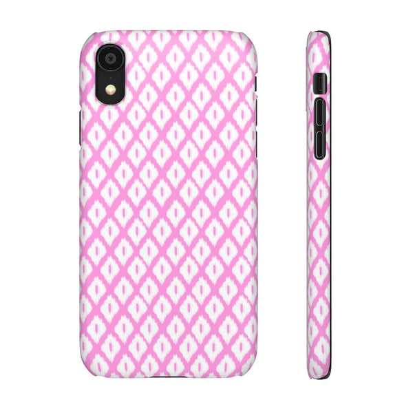 Simple Ikat Pink Phone Case