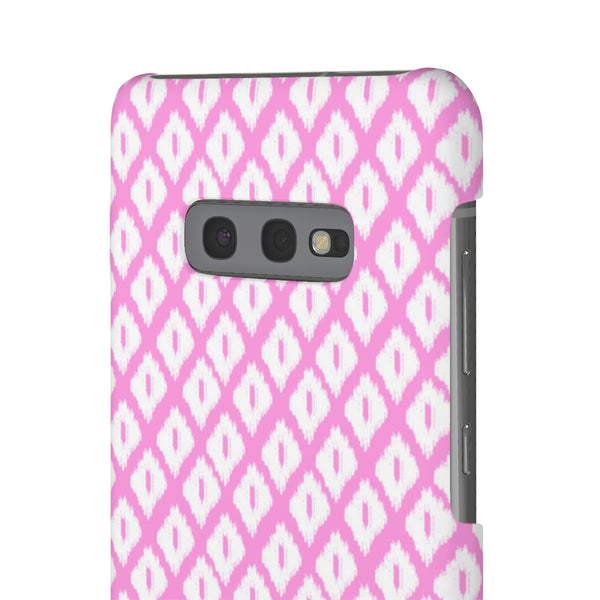 Simple Ikat Pink Phone Case