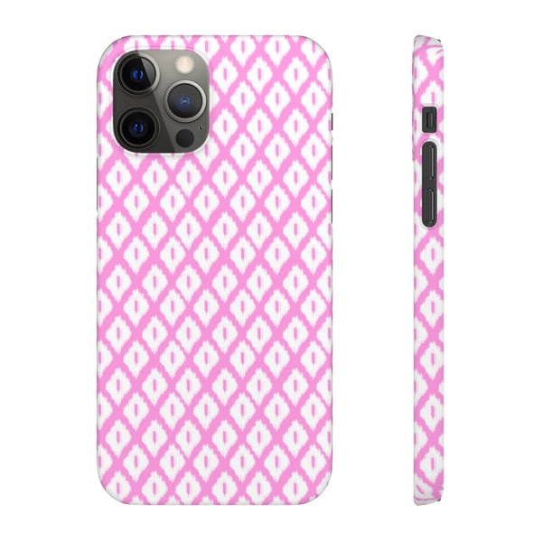 Simple Ikat Pink Phone Case