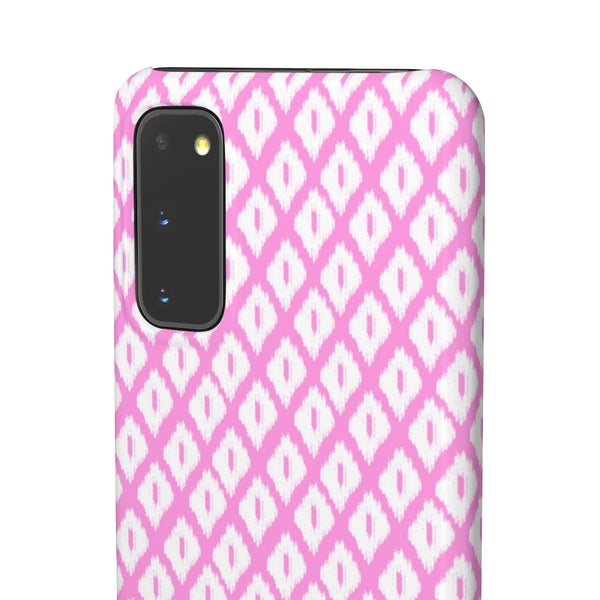 Simple Ikat Pink Phone Case