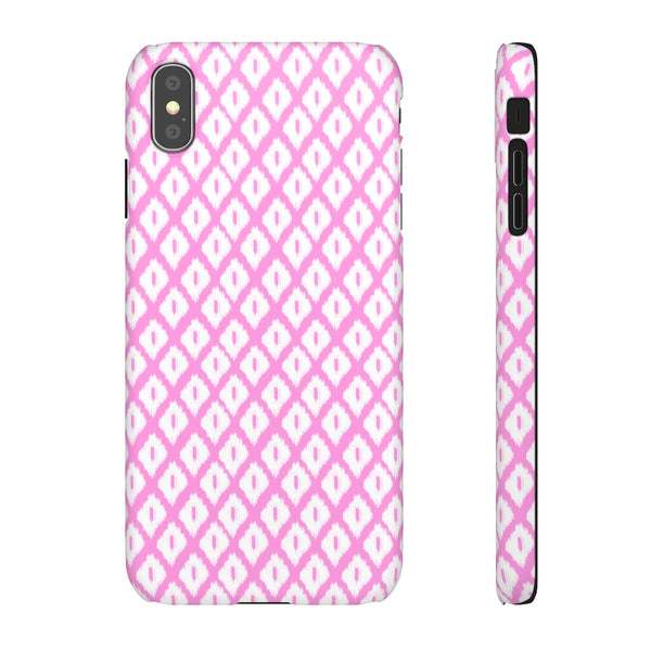 Simple Ikat Pink Phone Case
